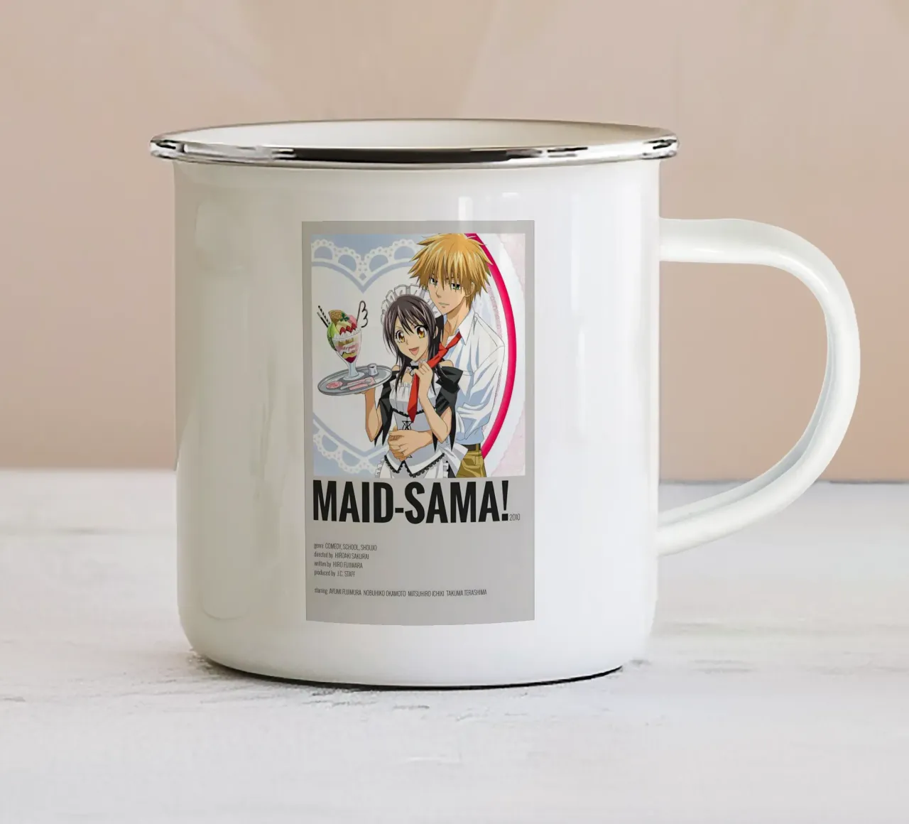 MAID-SAMA! 2010 tazza in smalto da Totoya