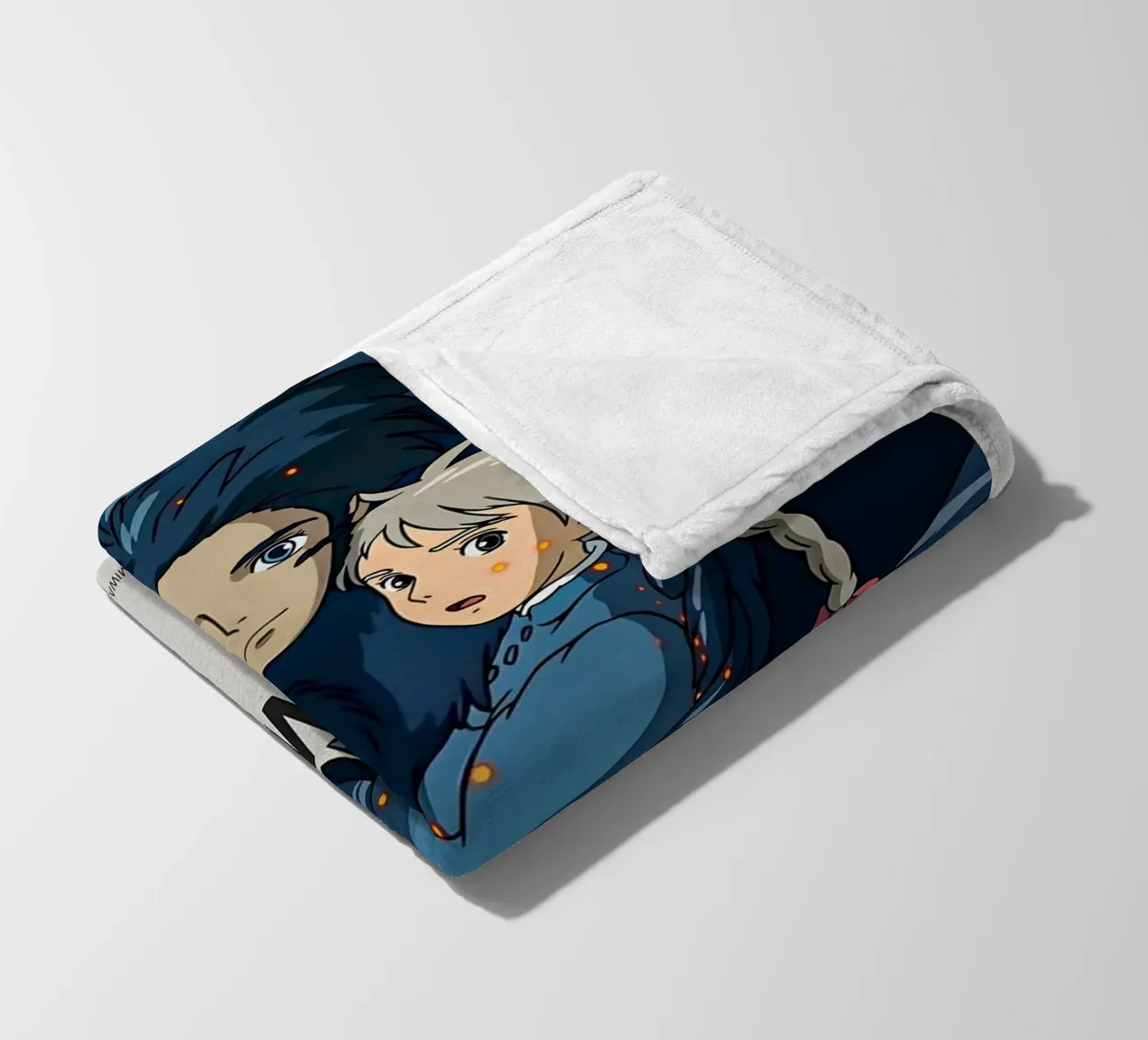 HOWL'S MOVING CASTLE 2004 coperta in pile da Totoya