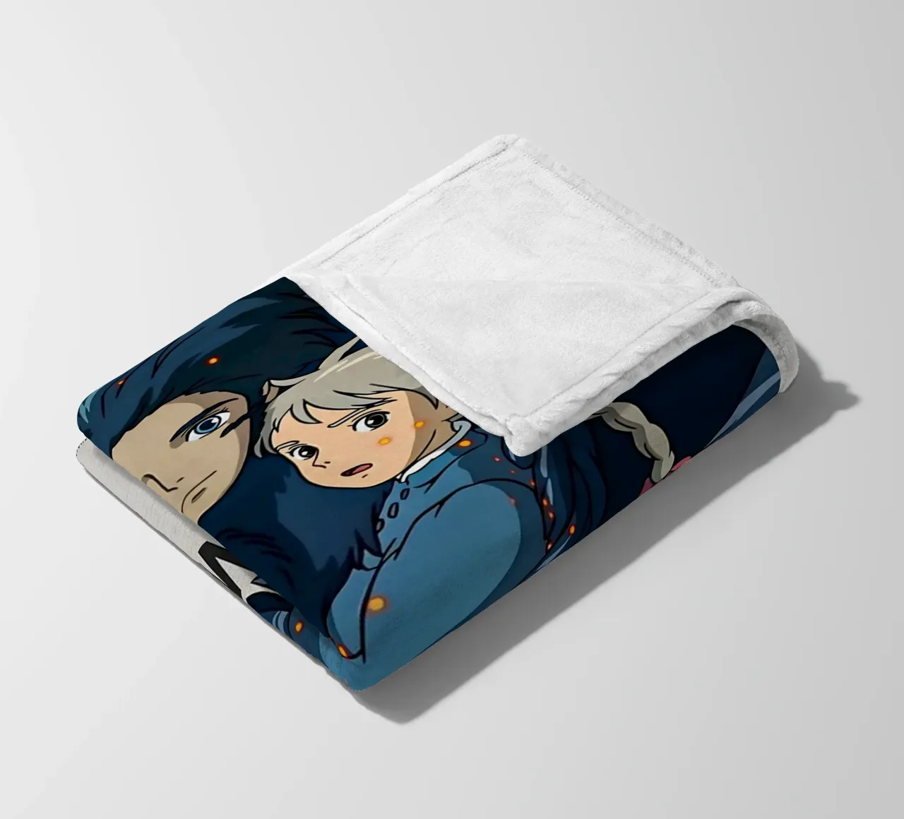HOWL'S MOVING CASTLE 2004 coperta in pile da Totoya