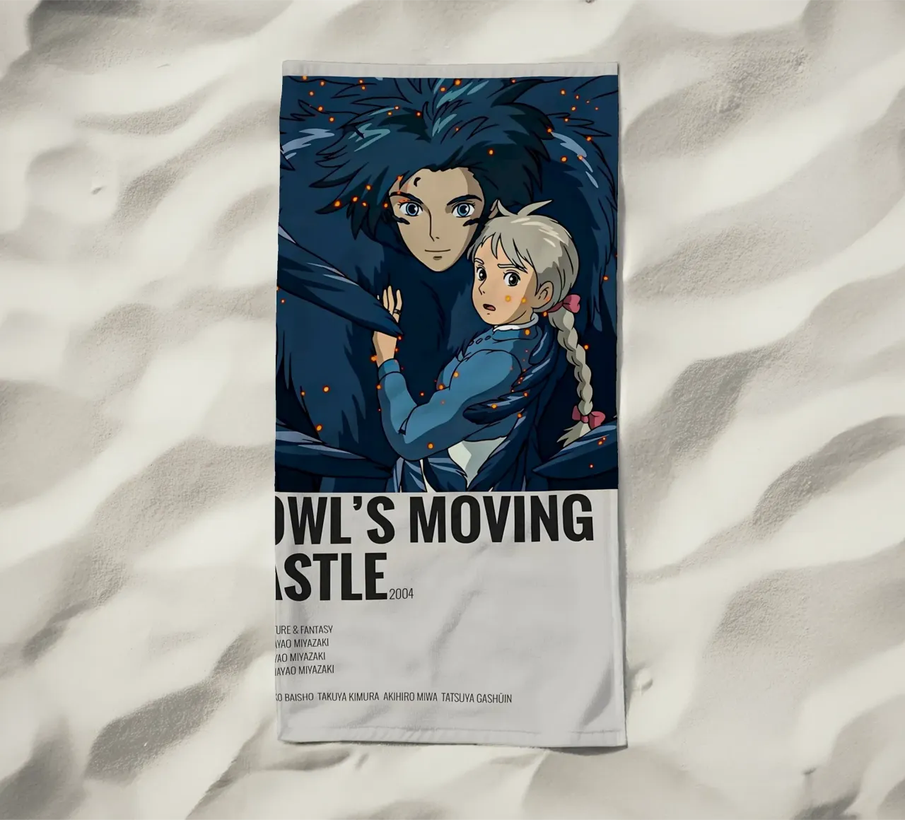 HOWL'S MOVING CASTLE 2004 telo mare da Totoya