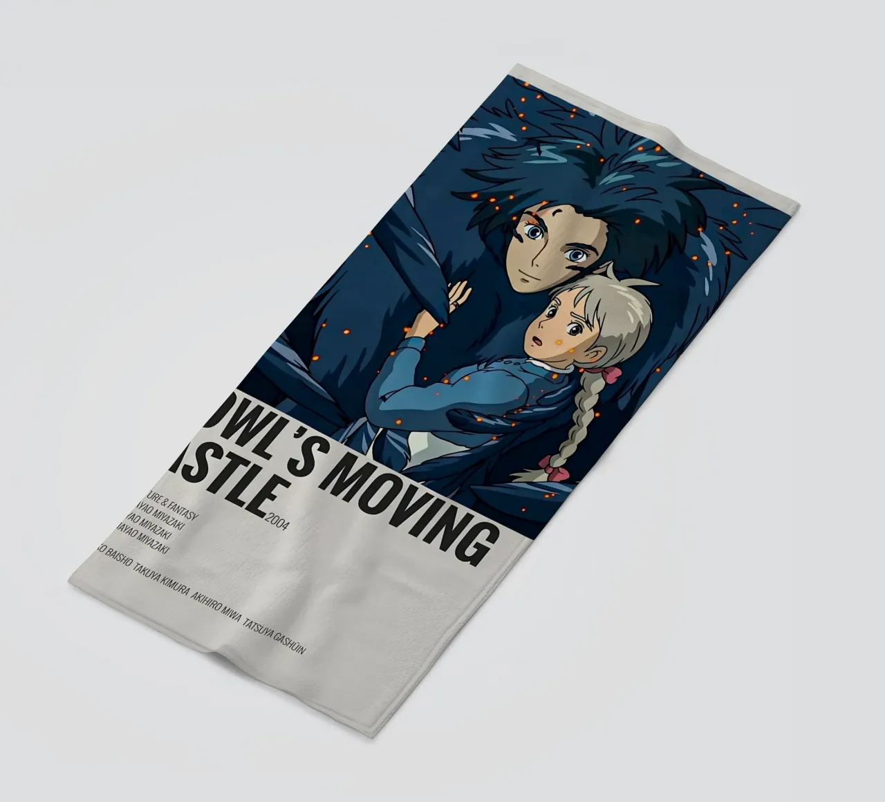 HOWL'S MOVING CASTLE 2004 telo mare da Totoya