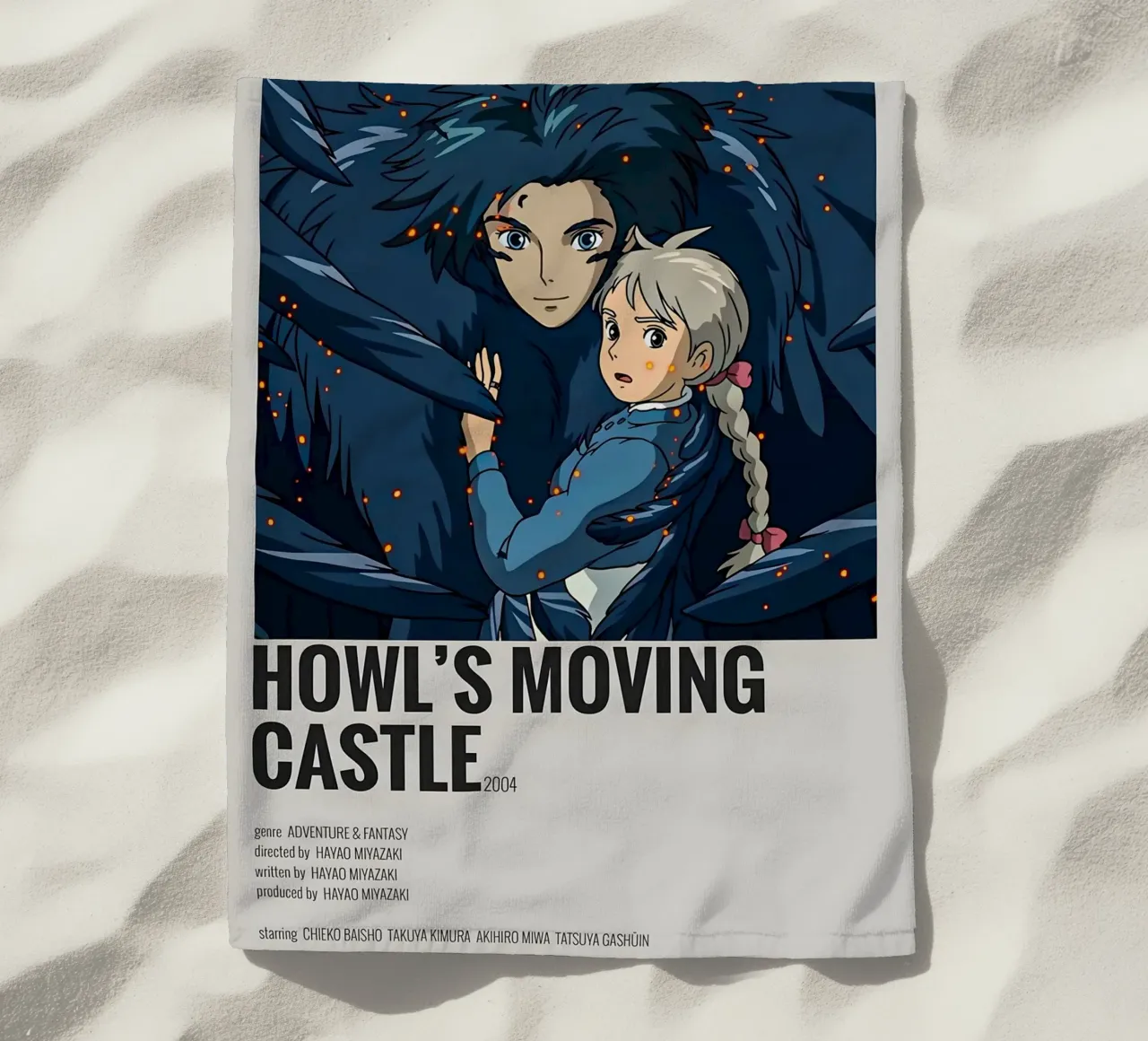 HOWL'S MOVING CASTLE 2004 telo mare da Totoya