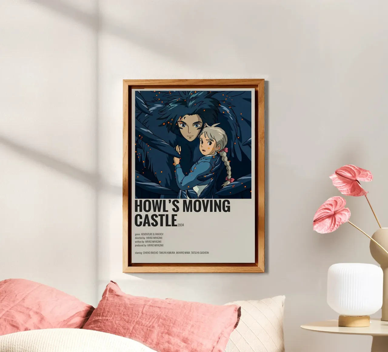 HOWL'S MOVING CASTLE 2004 alluminio dibond da Totoya