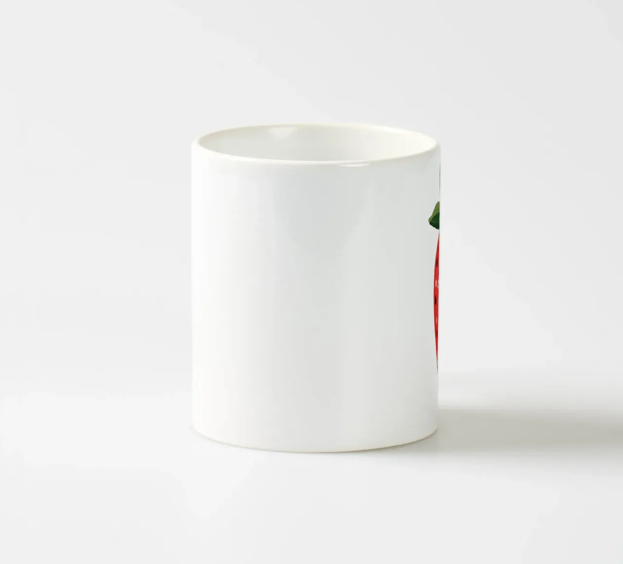 Citazione di frutti di bosco con frutta sorridente e colori tenui tazza in ceramica da Modern Muse