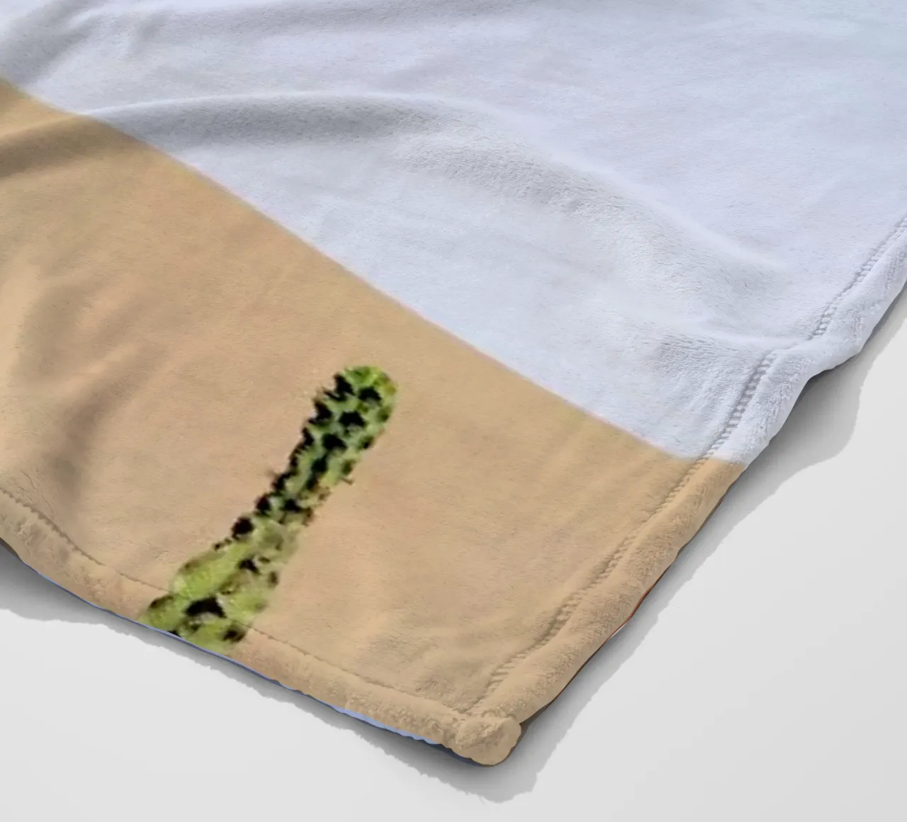 Cactus House fleece blanket by Rupert Höller