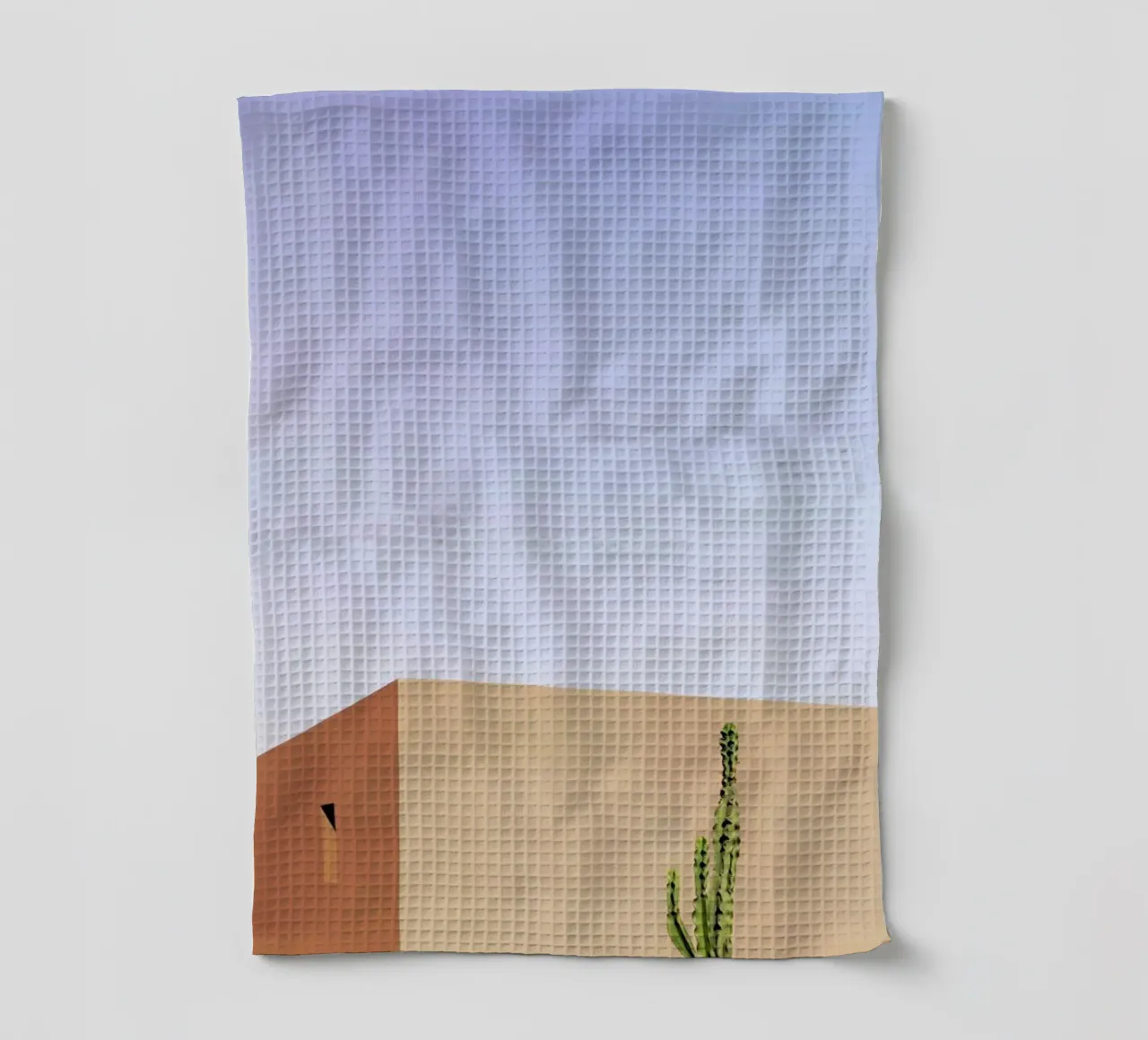 Cactus House tea towel by Rupert Höller