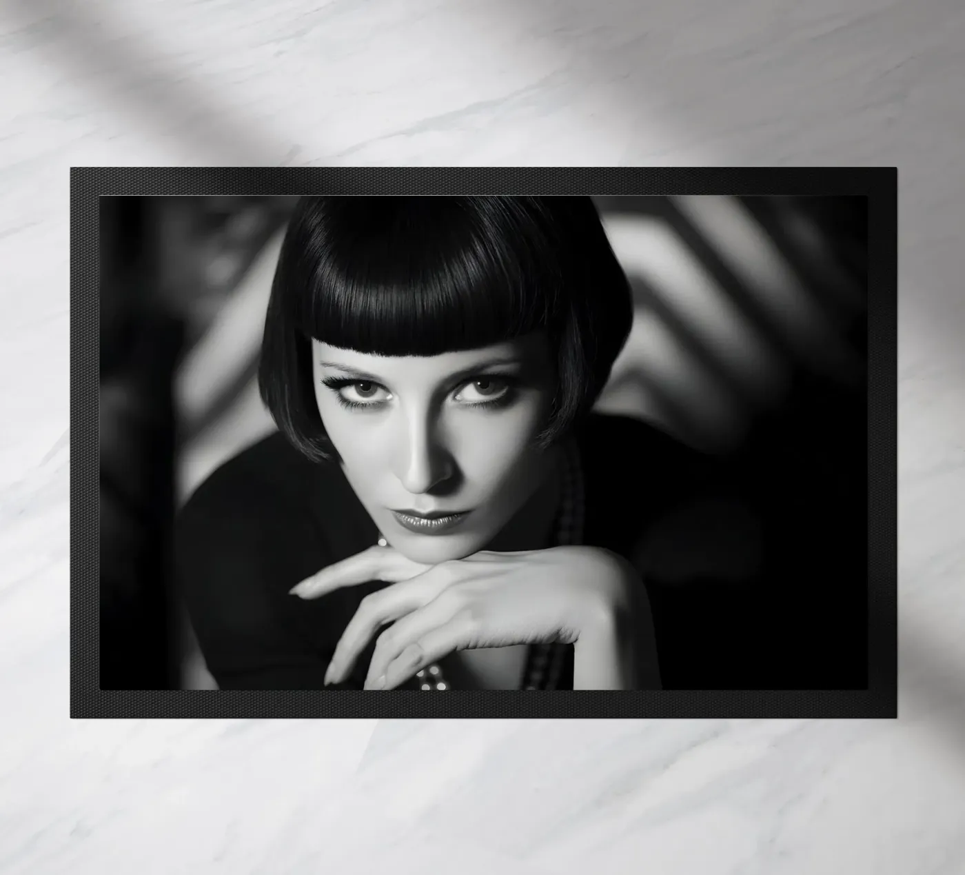 Seduction in view doormat by M-Ulrich-Digital Art