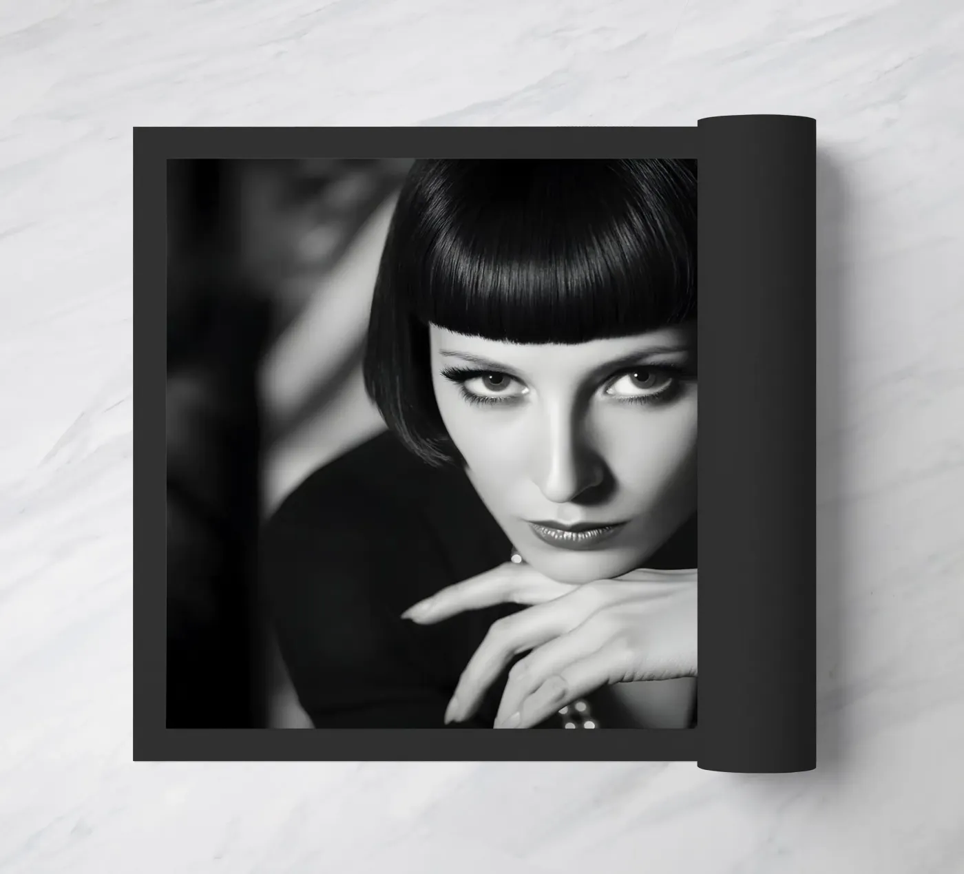 Seduction in view doormat by M-Ulrich-Digital Art