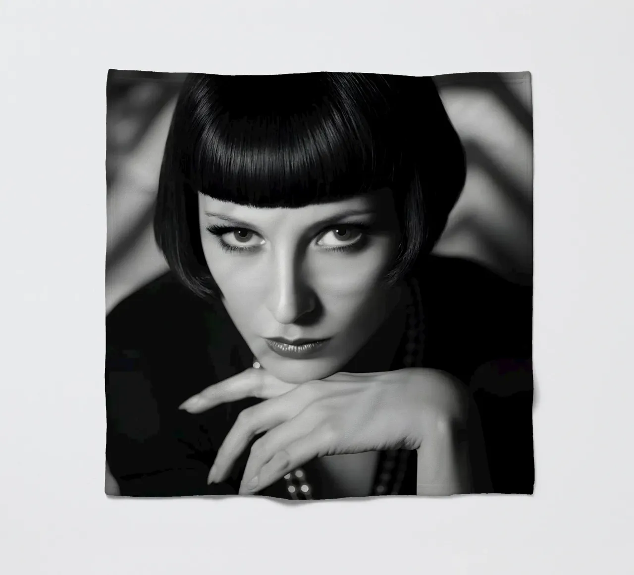 Seduction in view fleece blanket by M-Ulrich-Digital Art