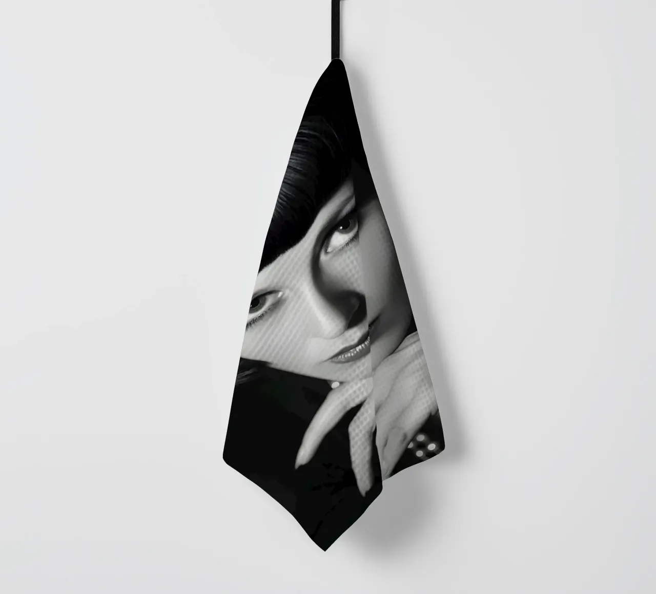 Seduction in view tea towel by M-Ulrich-Digital Art