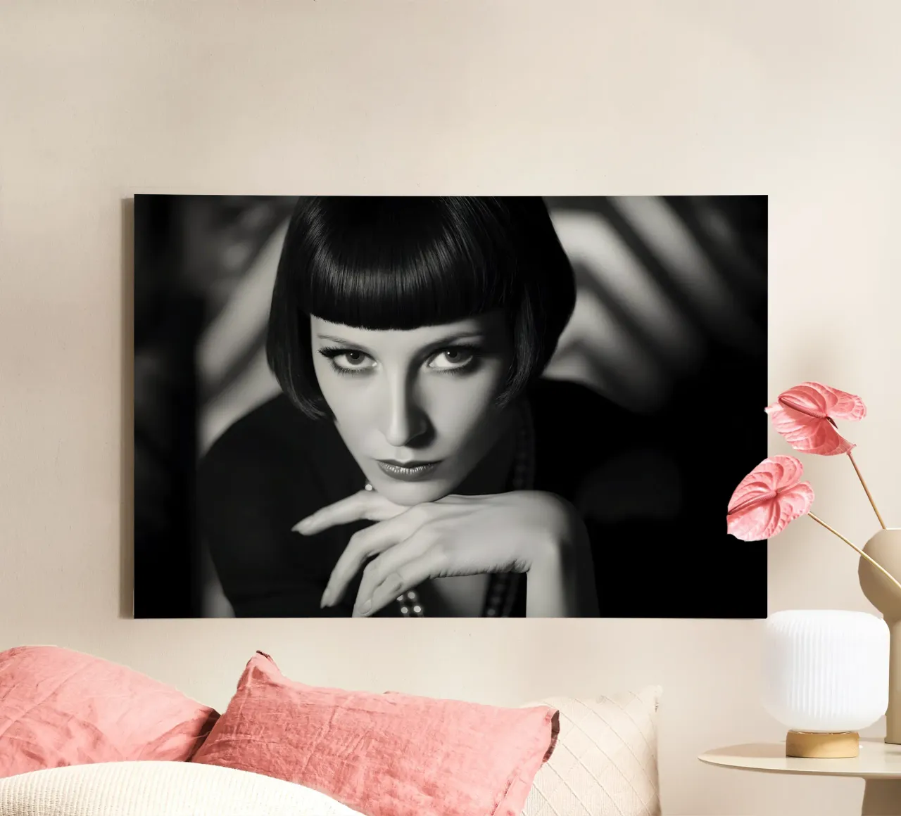 Seduction in view canvas by M-Ulrich-Digital Art