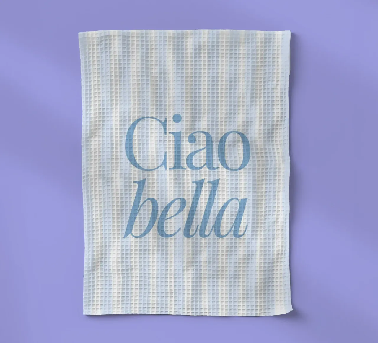 Ciao Bella Print, Travel Poster, Summer Art tea towel by DolceVita