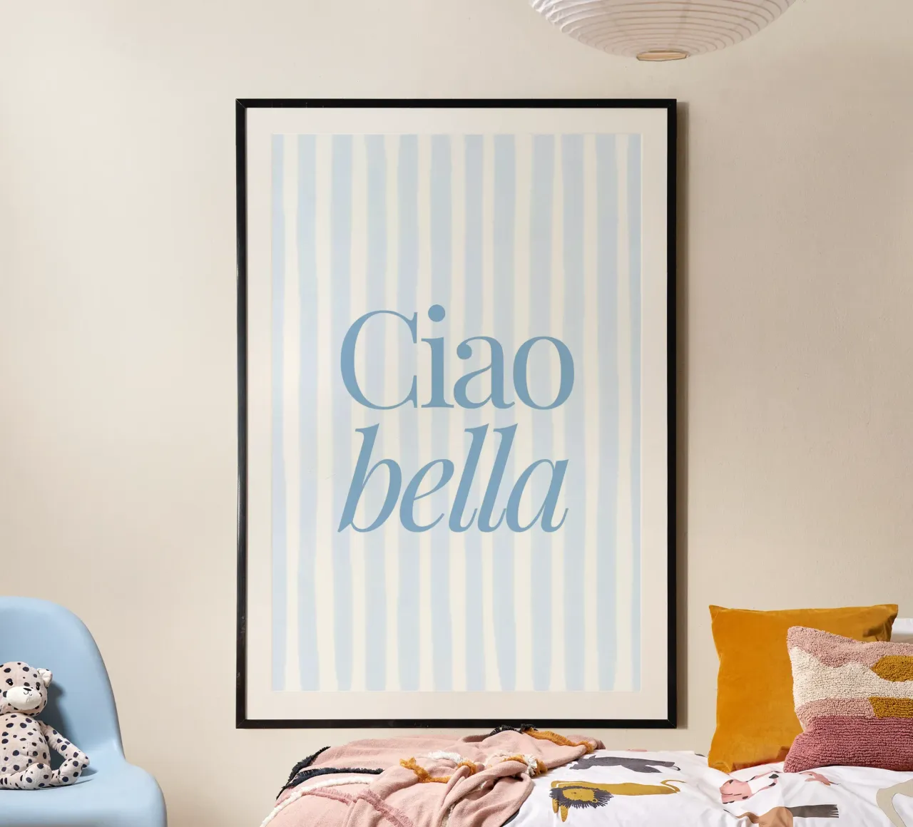 Ciao Bella Print, Travel Poster, Summer Art poster by DolceVita