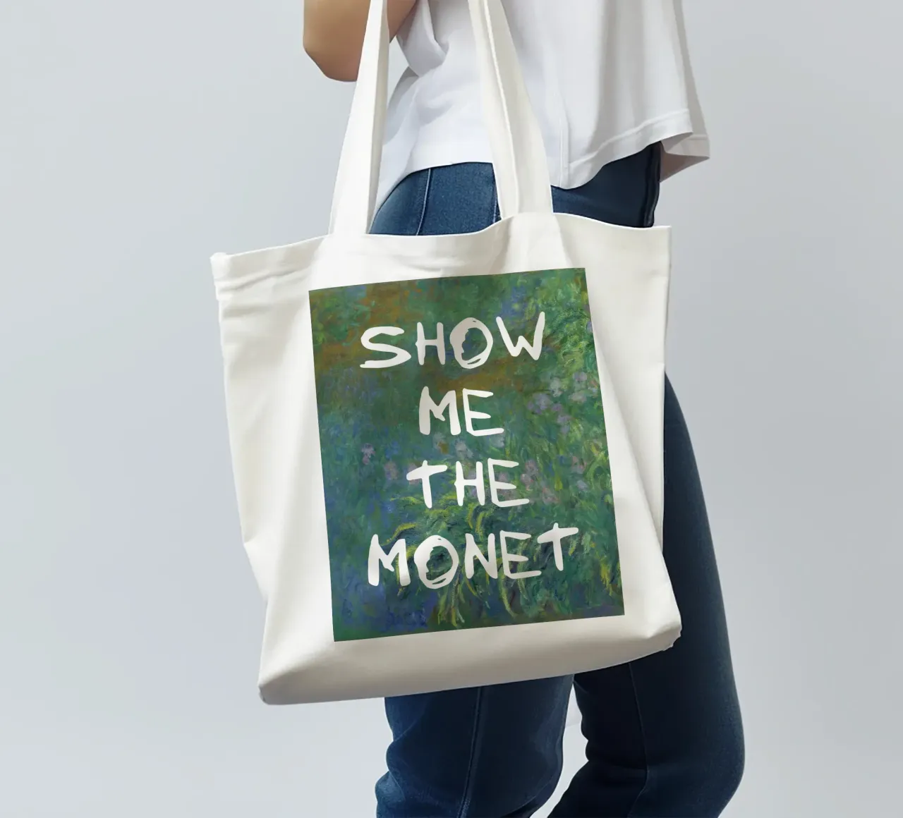 Mostrami il Monet borsa in juta da Vintagrafica