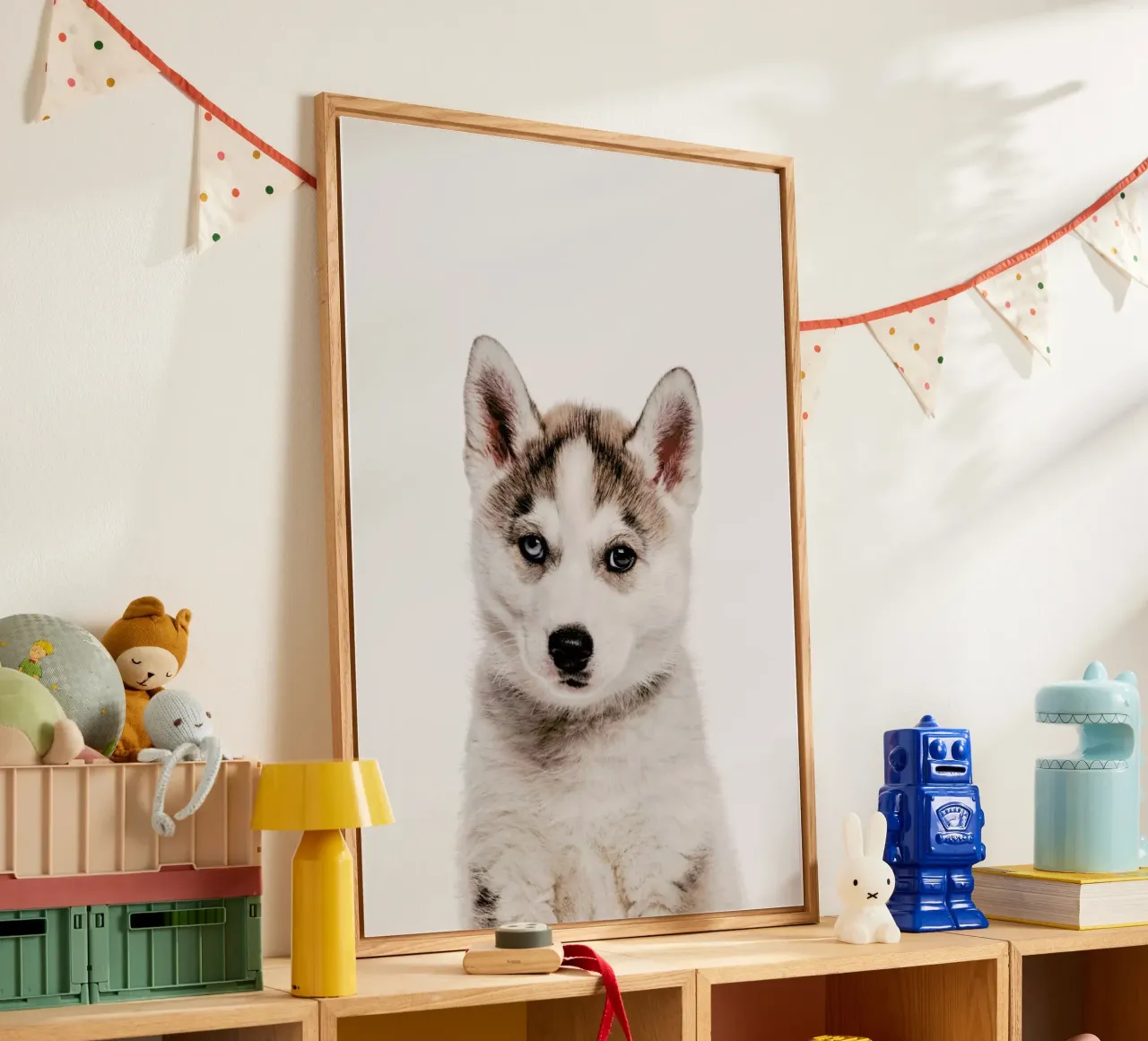 Husky plexiglass da Paws & Claws