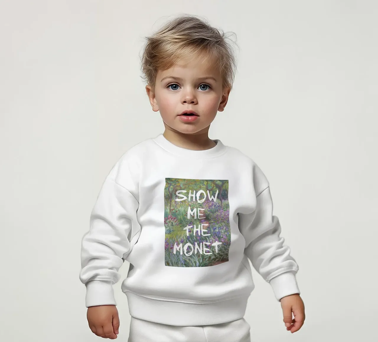Mostrami il Monet felpa neonato da Vintagrafica