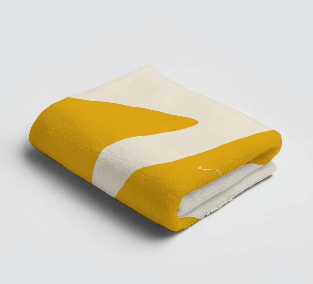 La muse jaune serviette de bain de Little Dean