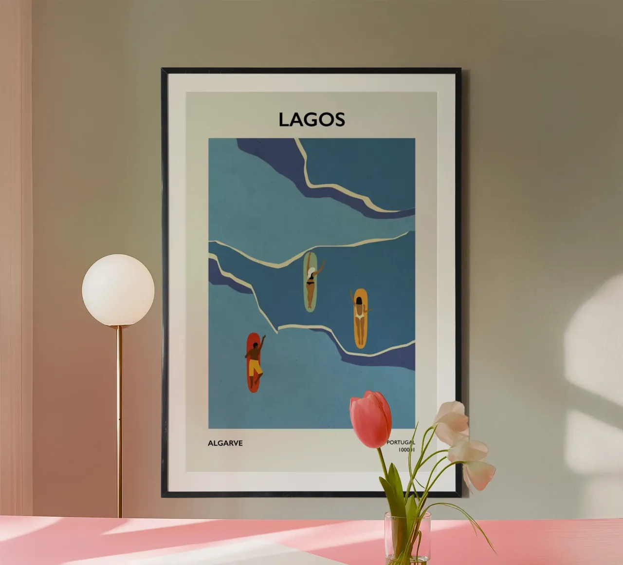 Lagos poster da Pure