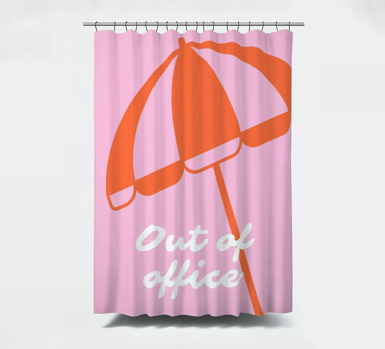 Out of office I tenda da doccia da Bureau Purpur