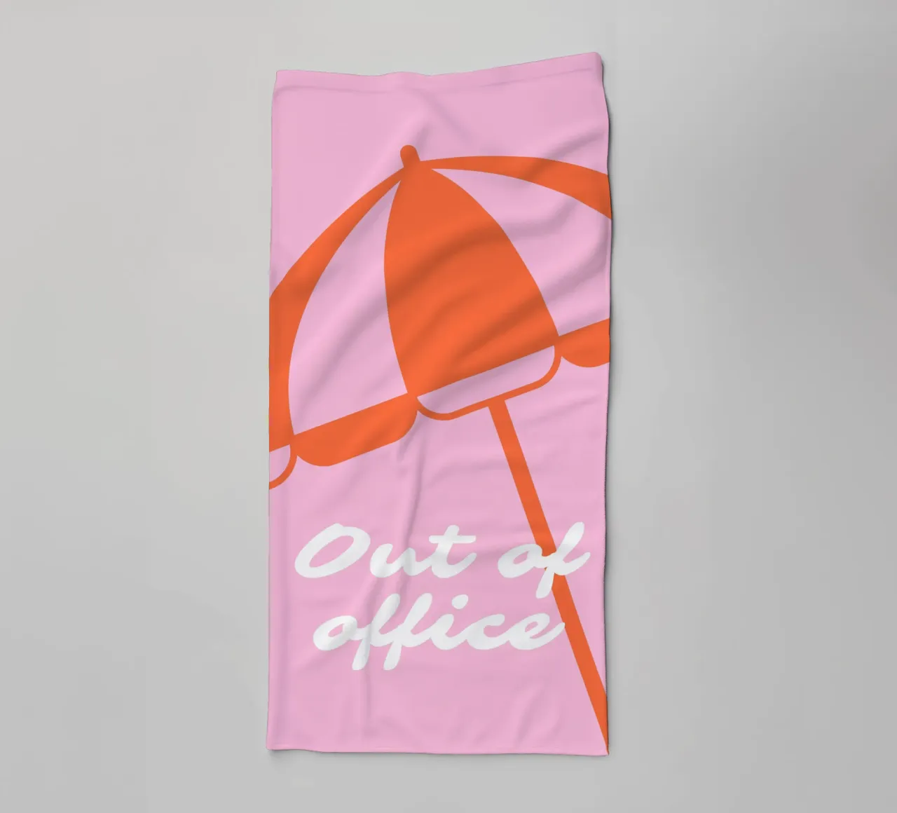 Out of office I asciugamano da bagno da Bureau Purpur