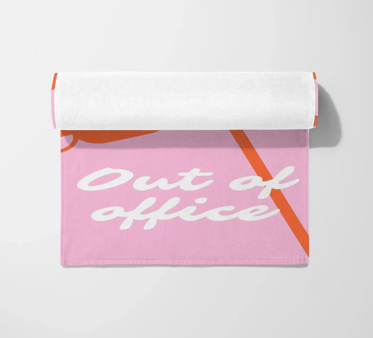 Out of office I telo mare da Bureau Purpur