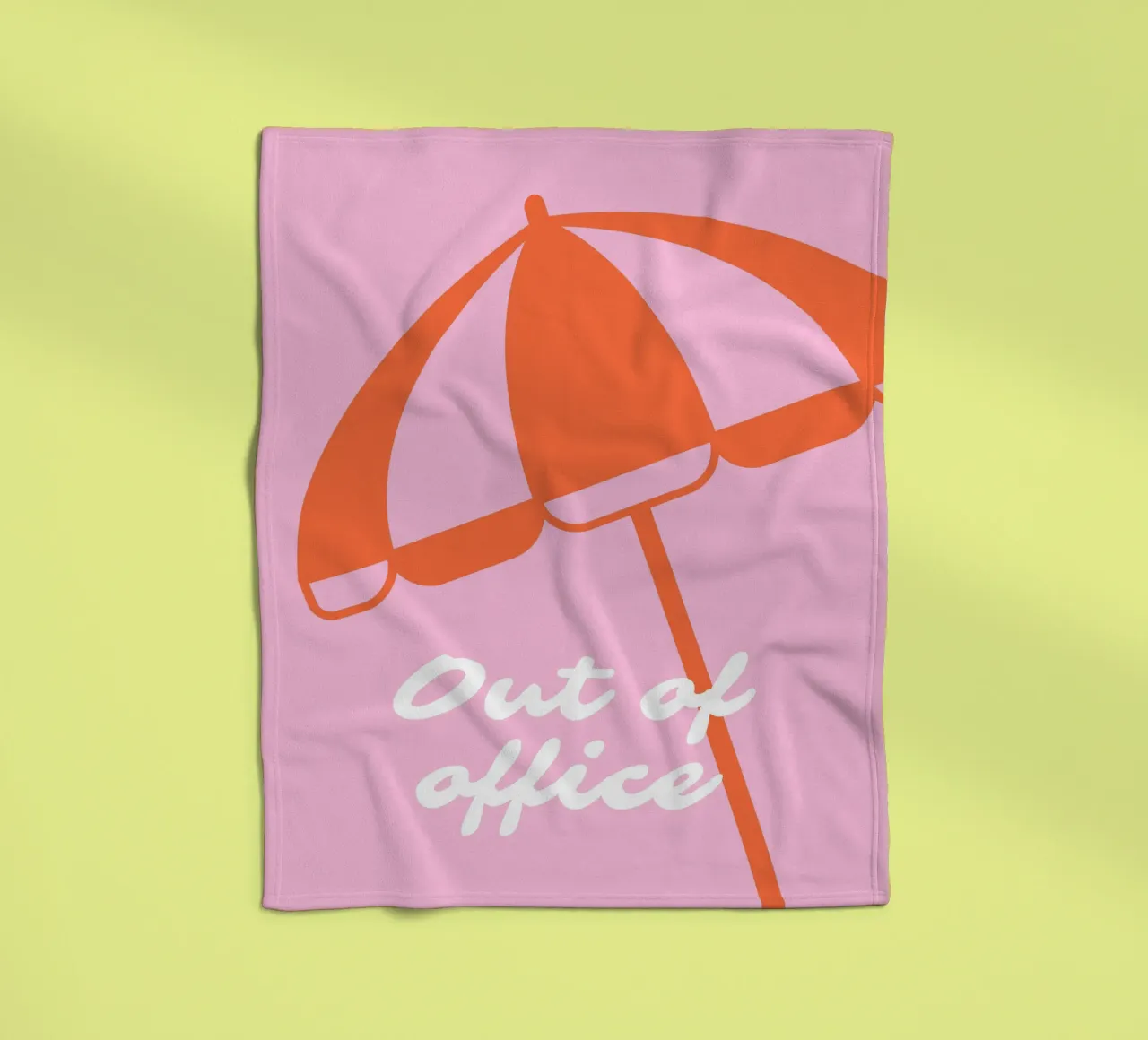 Out of office I coperta in pile da Bureau Purpur