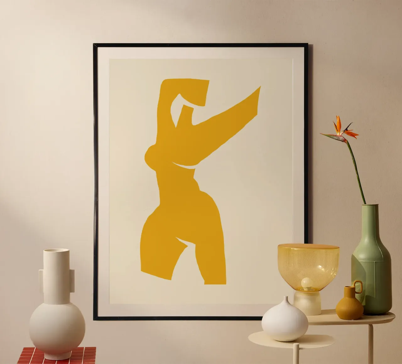 La muse jaune 02 poster de Little Dean