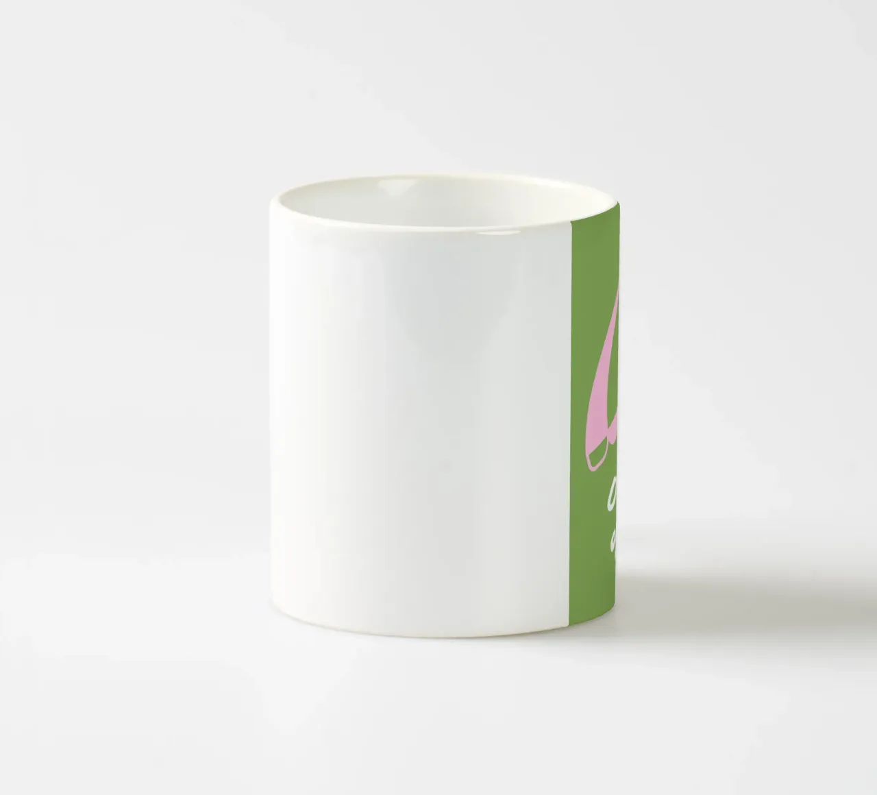 Out of office II tazza in ceramica da Bureau Purpur
