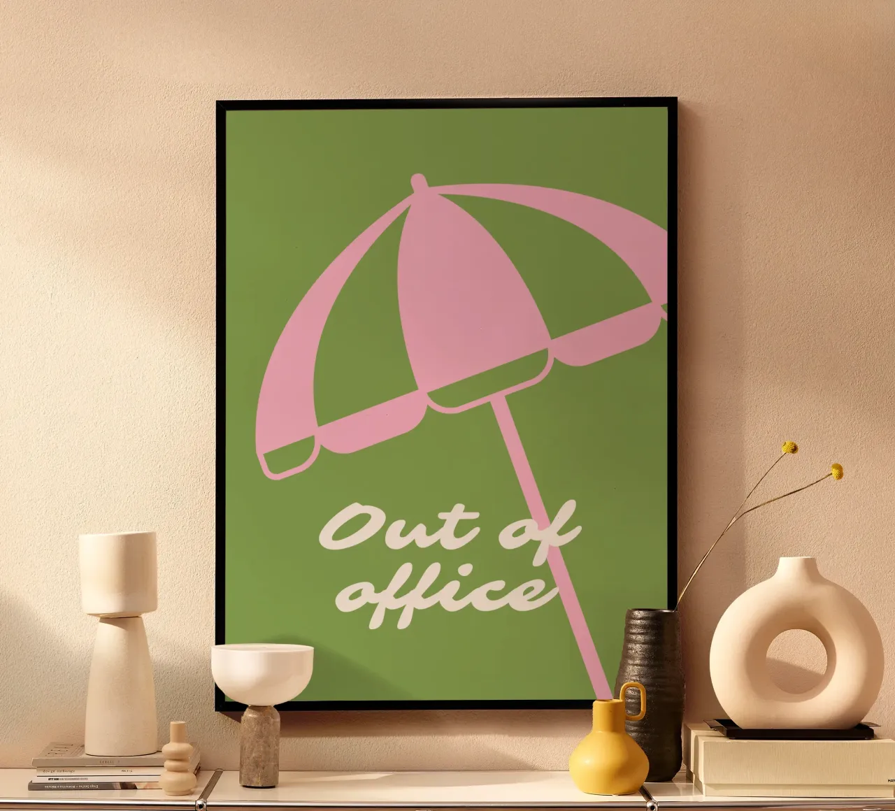 Out of office II carta hahnemühle da Bureau Purpur