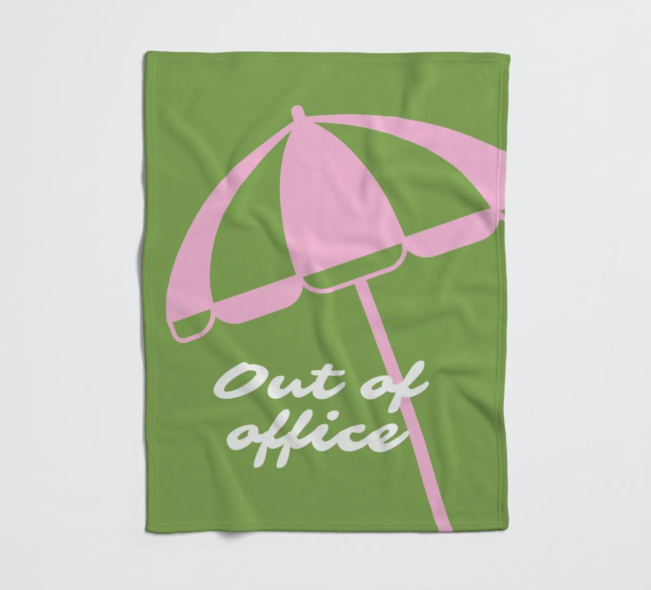 Out of office II coperta in pile da Bureau Purpur