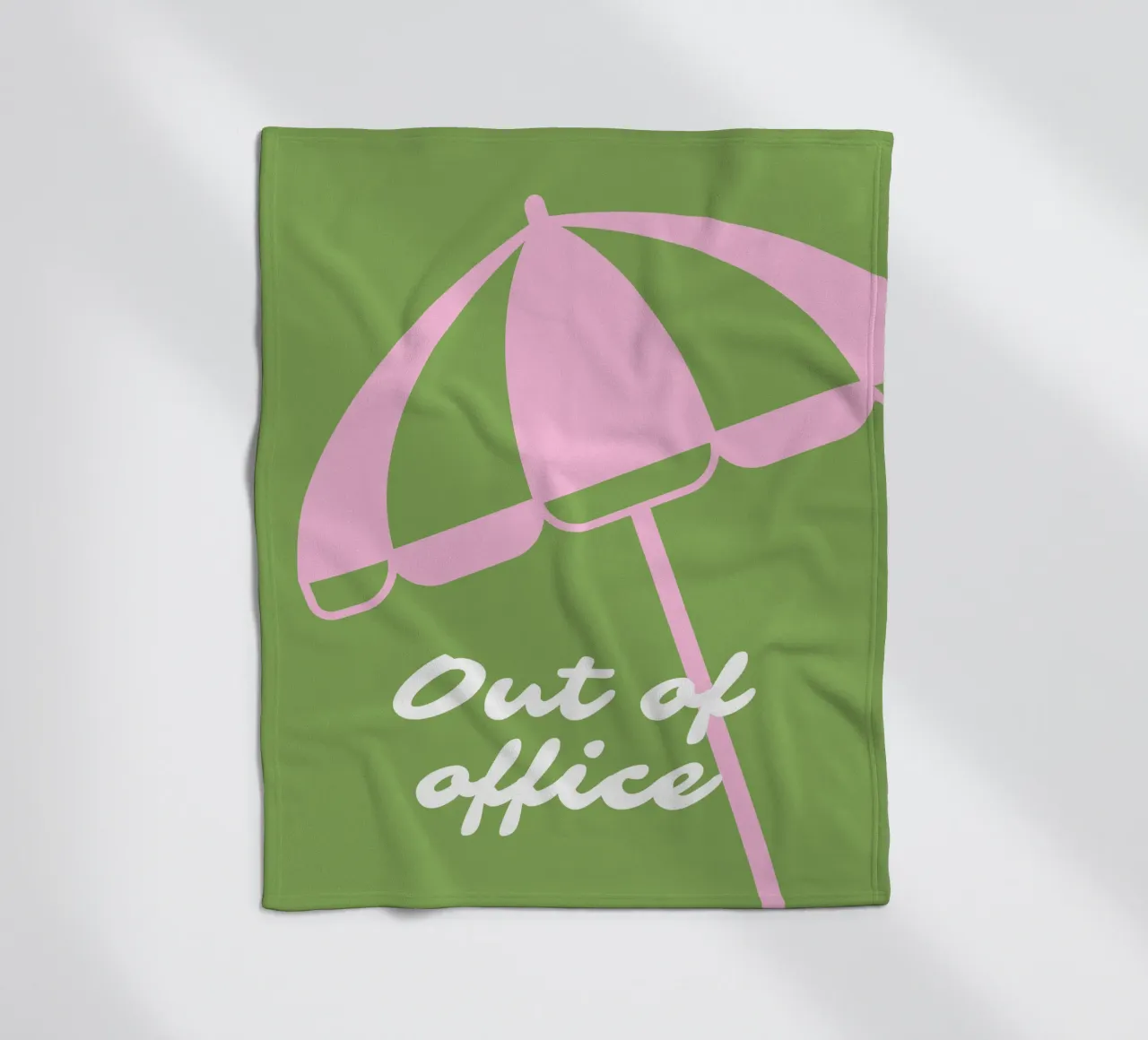Out of office II coperta in pile da Bureau Purpur
