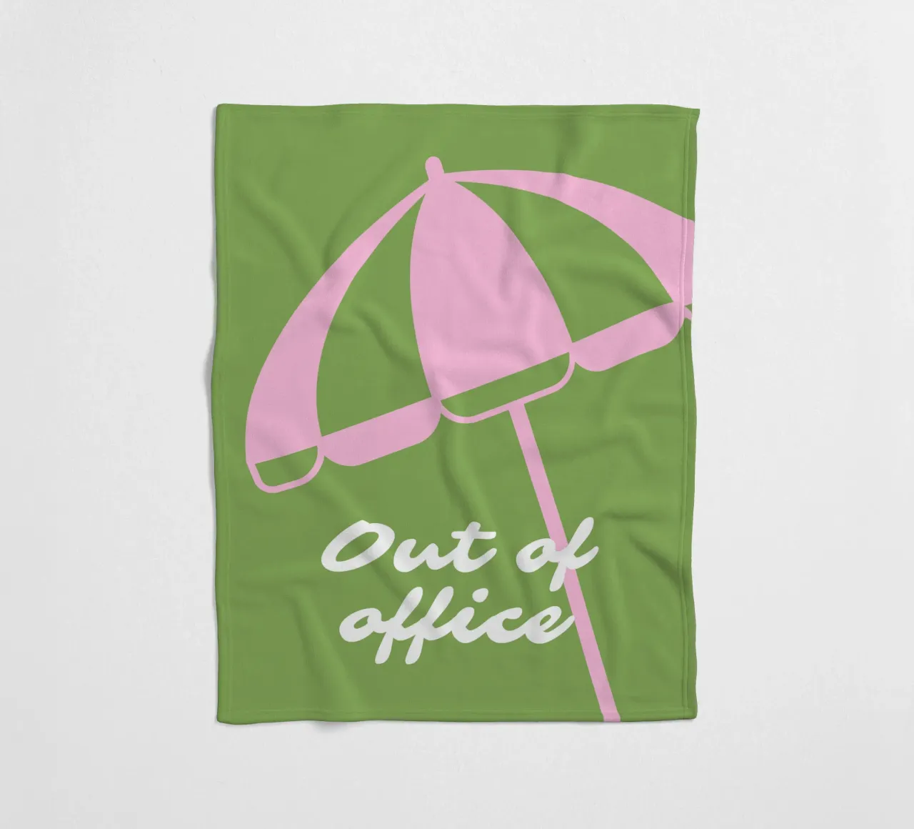 Out of office II coperta in pile da Bureau Purpur