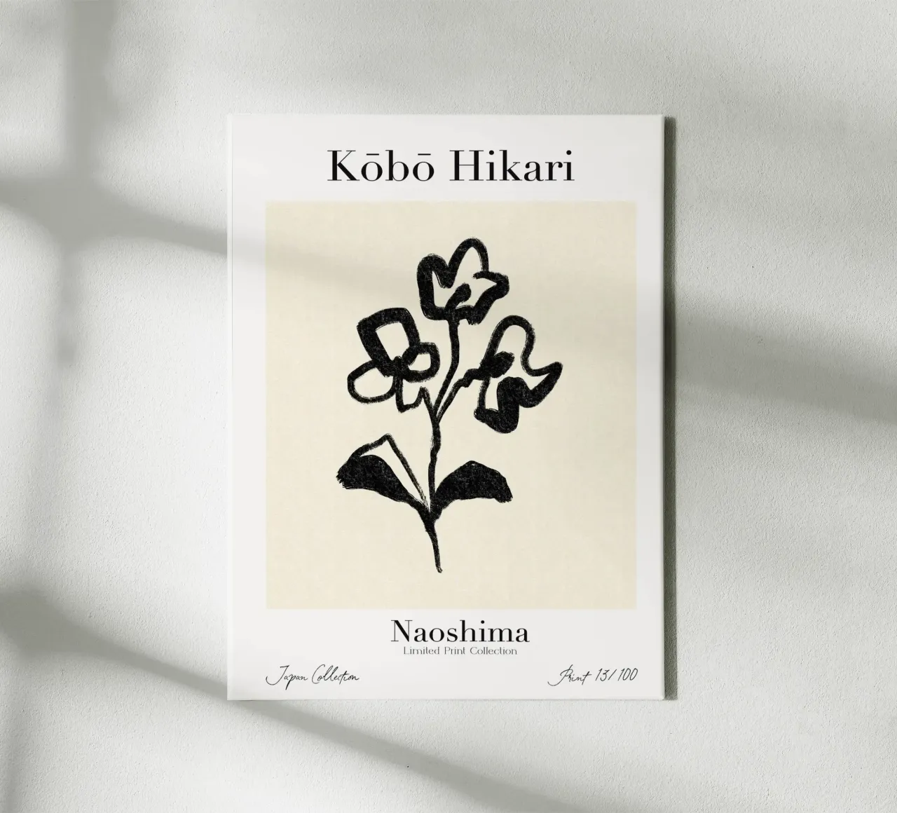 Kobo Hikari No 13 tela con Cornice a cassetta da treechild