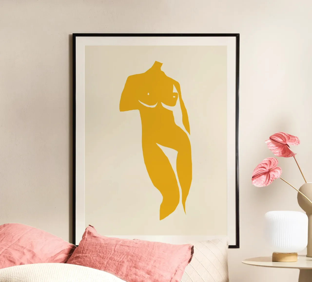 La muse jaune 03 poster de Little Dean