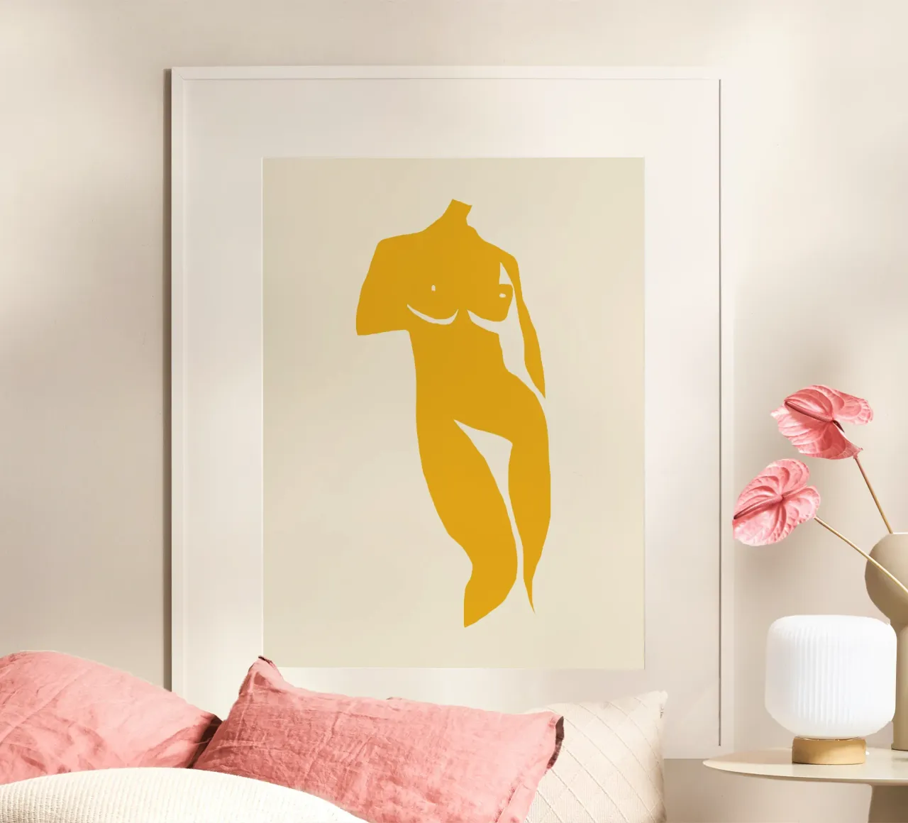 La muse jaune 03 poster de Little Dean