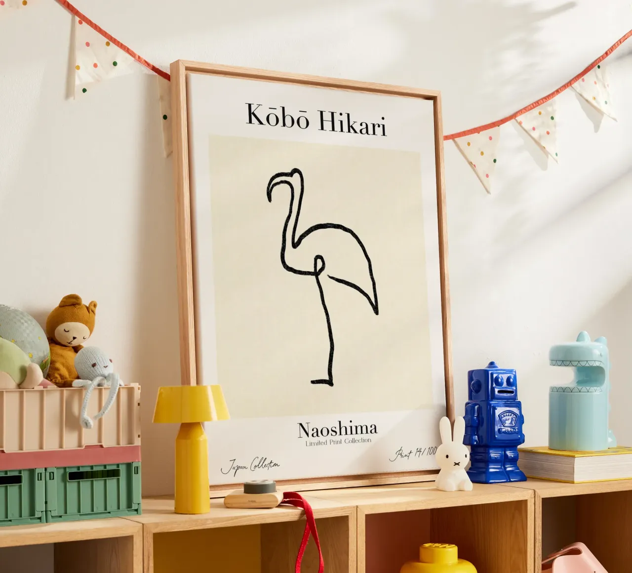 Kobo Hikari No 14 tela con Cornice a cassetta da treechild