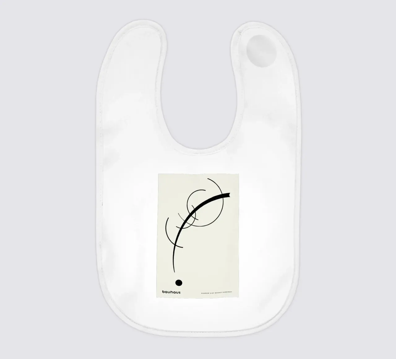 Kandinsky - Diagram 16 bavaglino da Vintage by JUNIQE