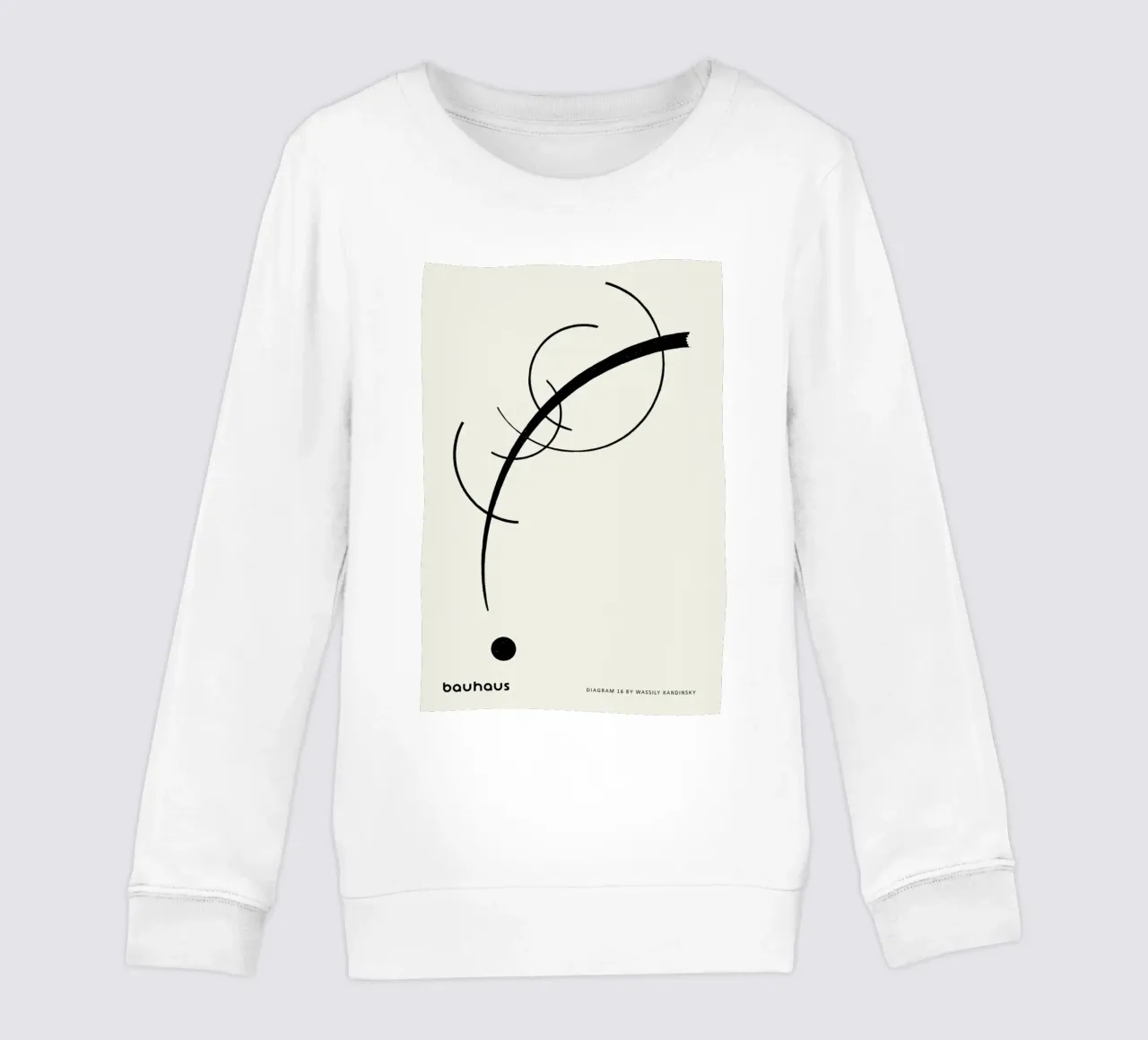 Kandinsky - Diagram 16 felpa bambino da Vintage by JUNIQE