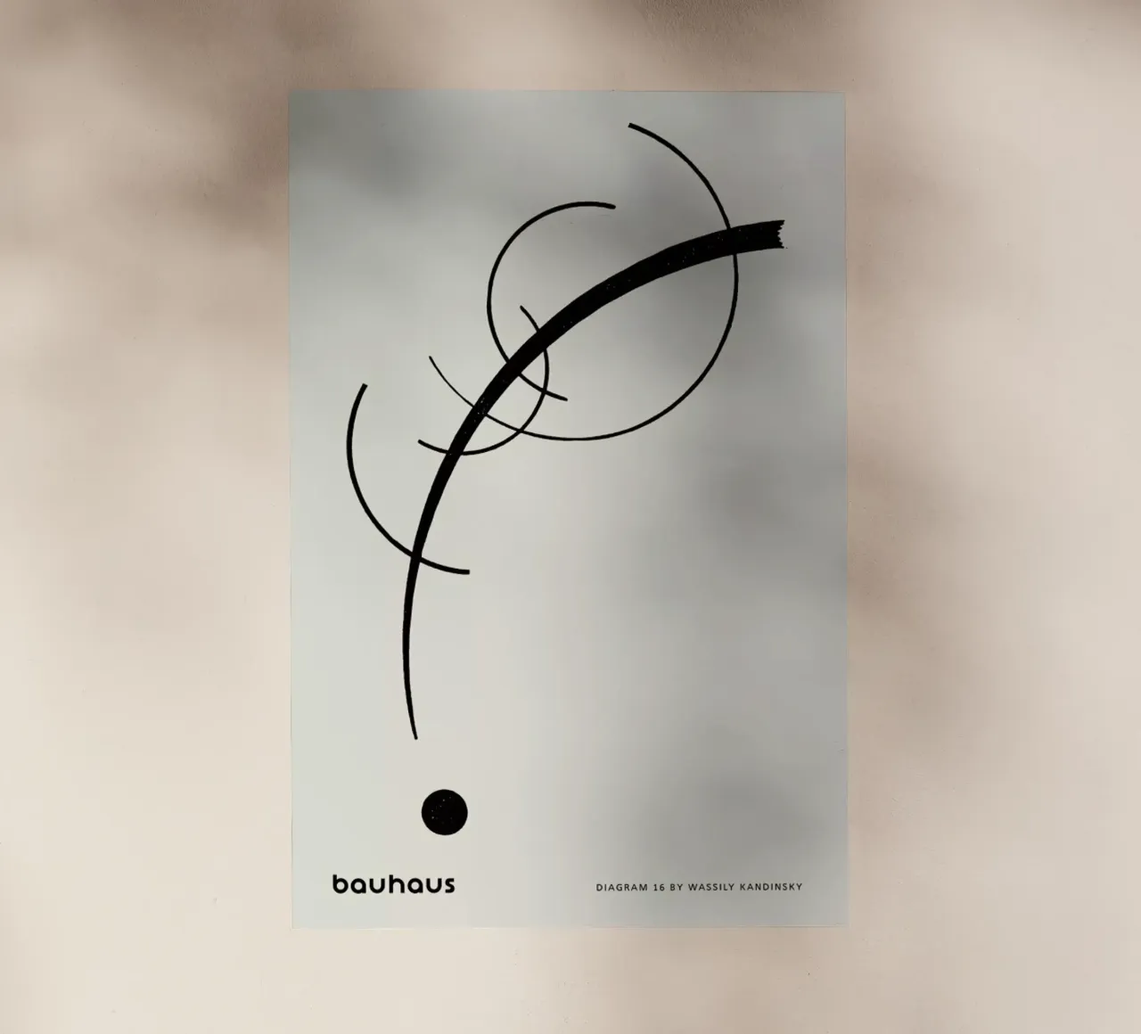 Kandinsky - Diagram 16 pellicola backlit da Vintage by JUNIQE