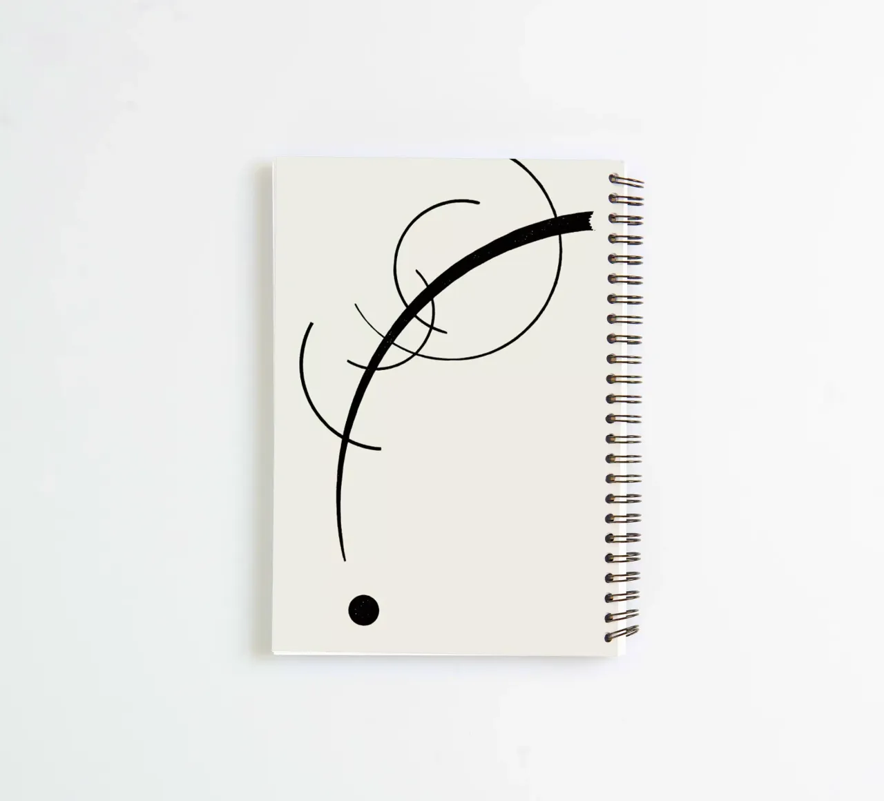 Kandinsky - Diagram 16 spiral notebook by Vintage by JUNIQE