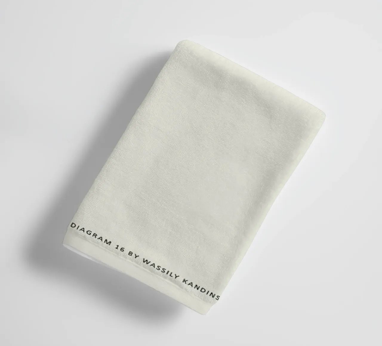 Kandinsky - Diagram 16 towel by Vintage by JUNIQE