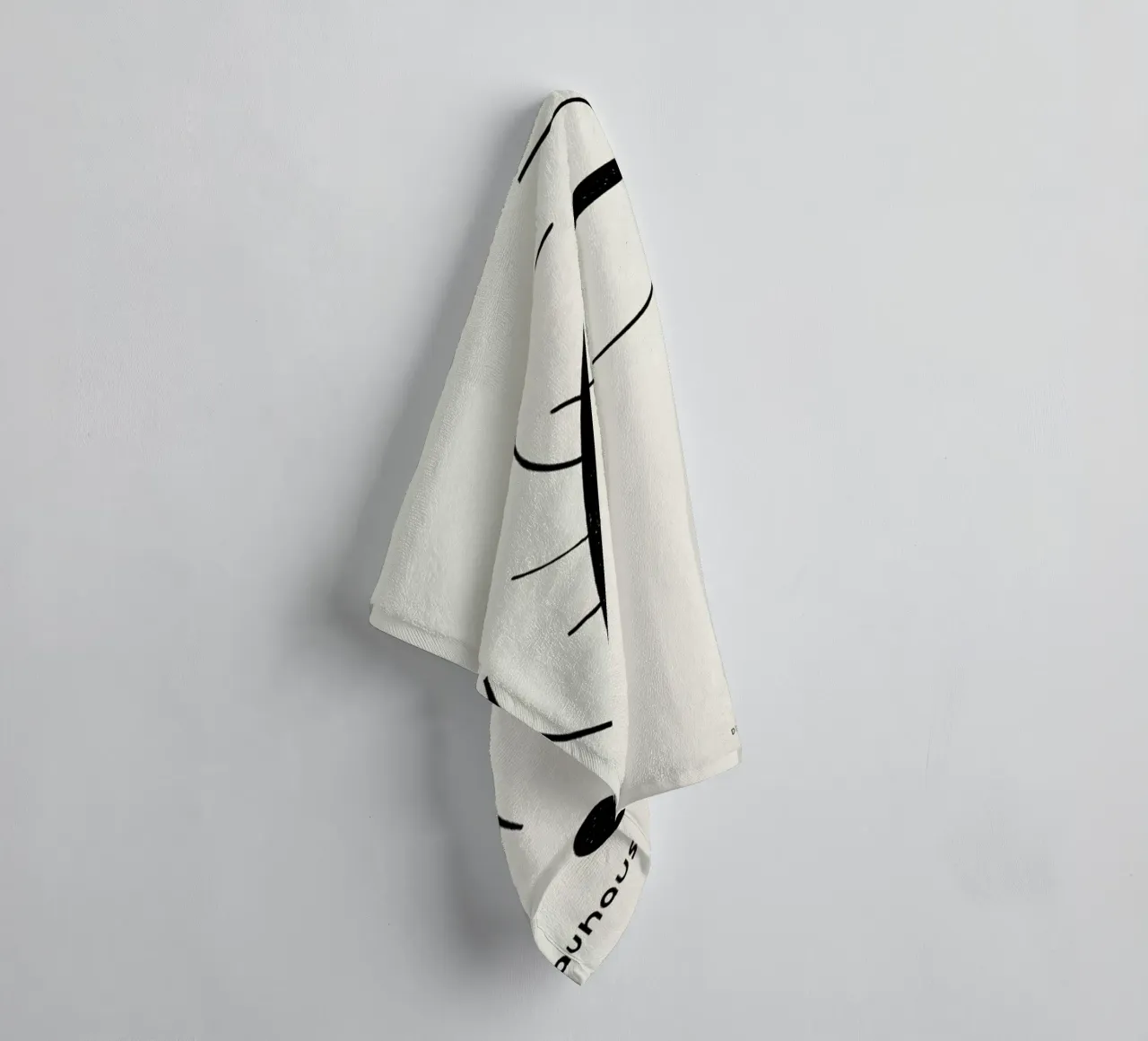 Kandinsky - Diagram 16 towel by Vintage by JUNIQE