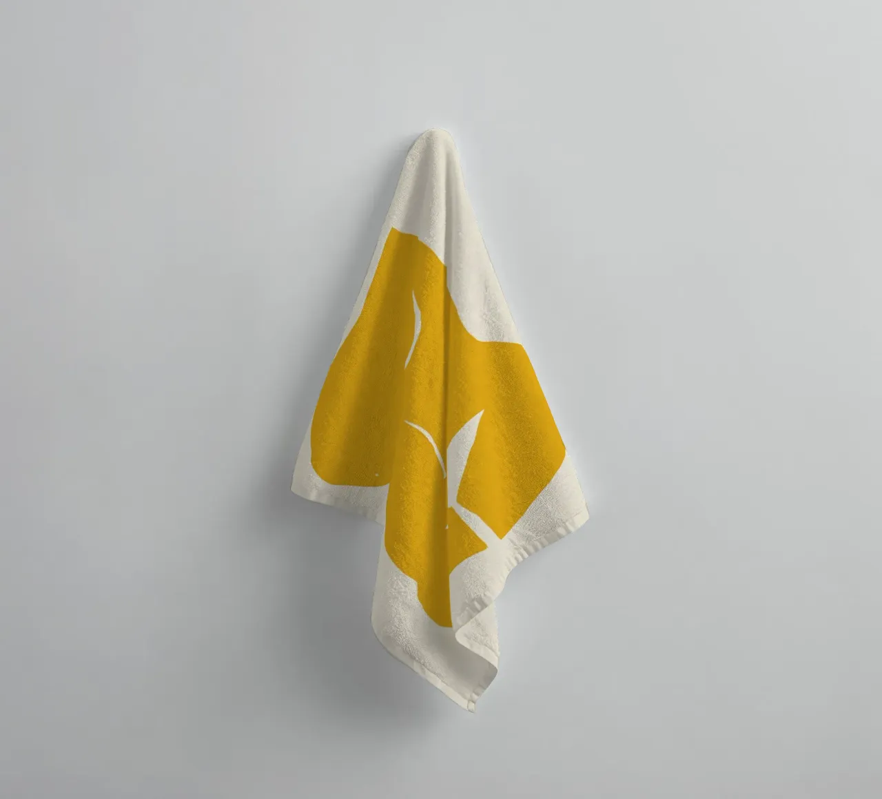 La muse jaune 04 serviette de bain de Little Dean
