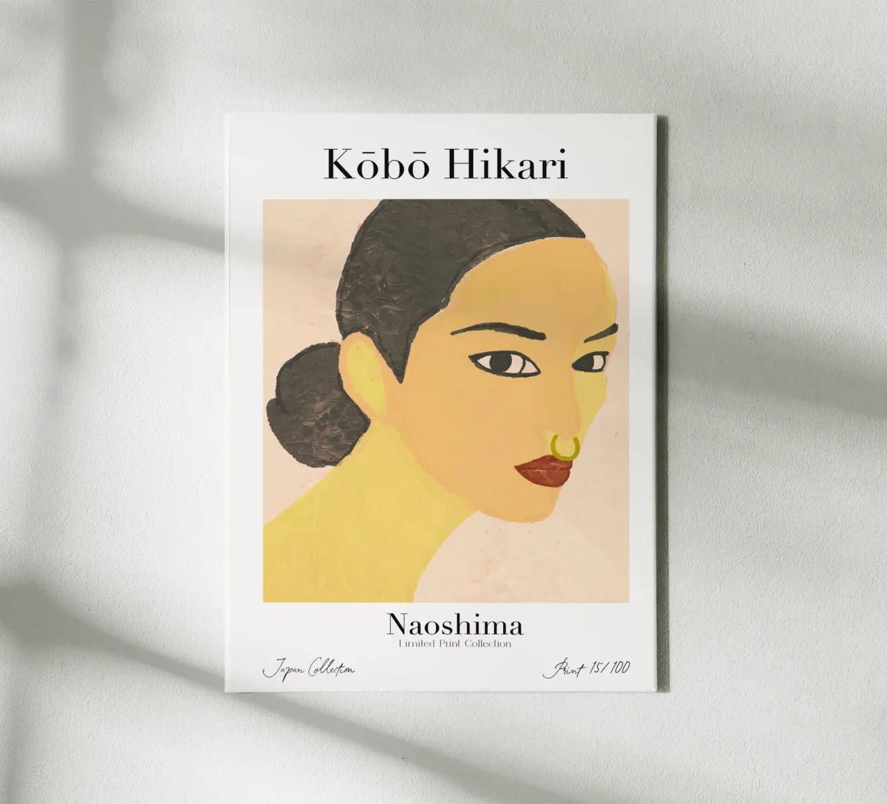 Kobo Hikari No 15 tela con Cornice a cassetta da treechild