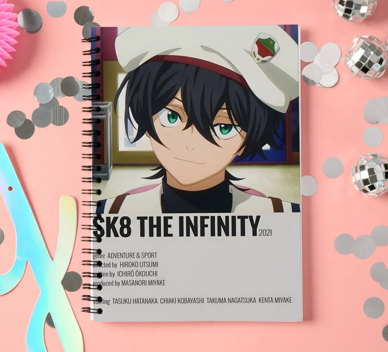 SK8 THE INFINITY 2021 spiral notebook by Totoya