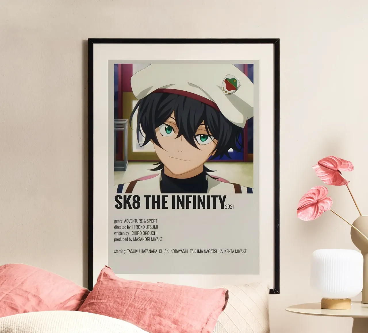 SK8 THE INFINITY 2021 carta hahnemühle da Totoya