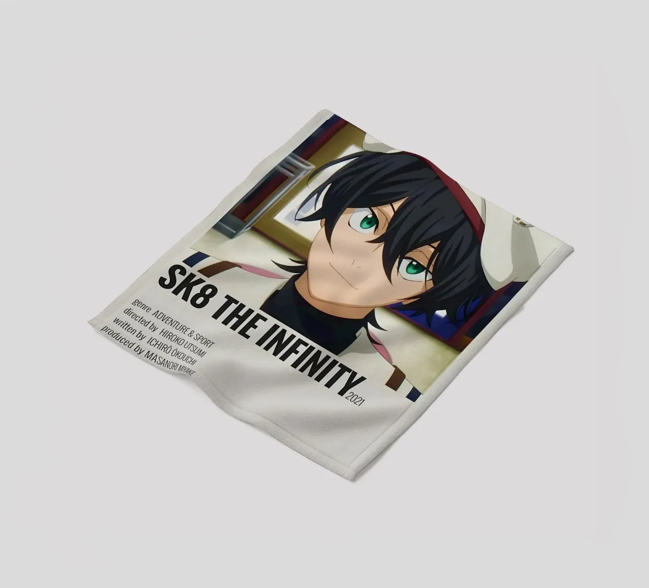 SK8 THE INFINITY 2021 fleece blanket by Totoya