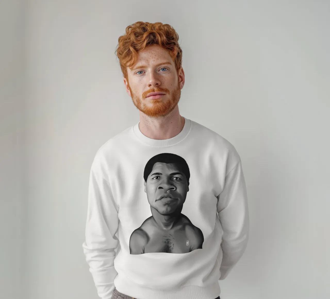 Muhammad Ali felpa da Rob Art | Illustration