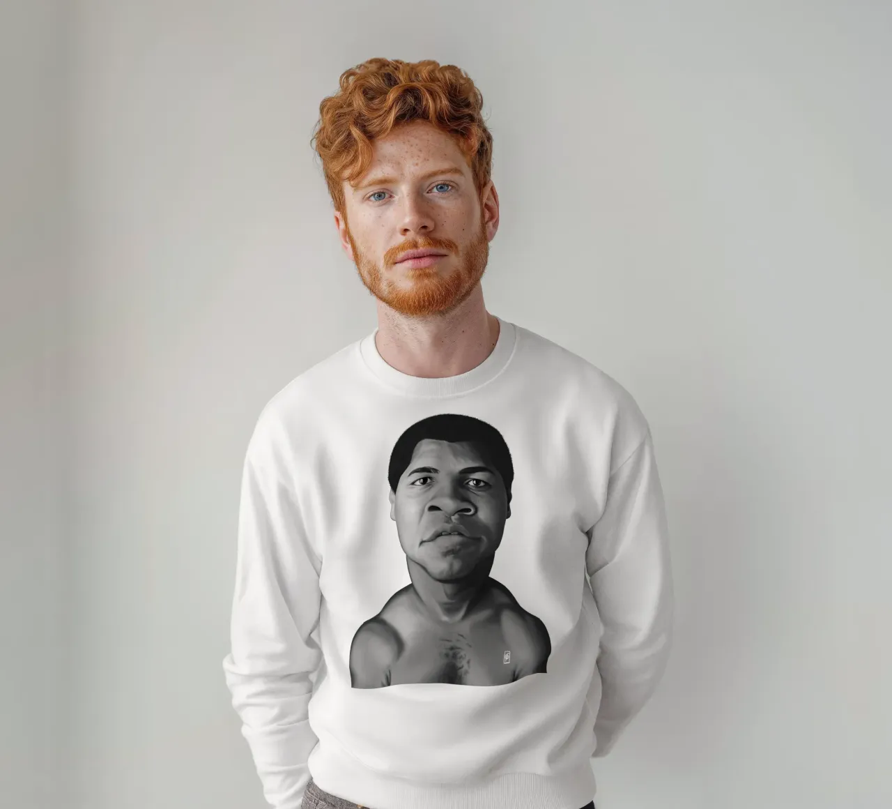 Muhammad Ali felpa da Rob Art | Illustration