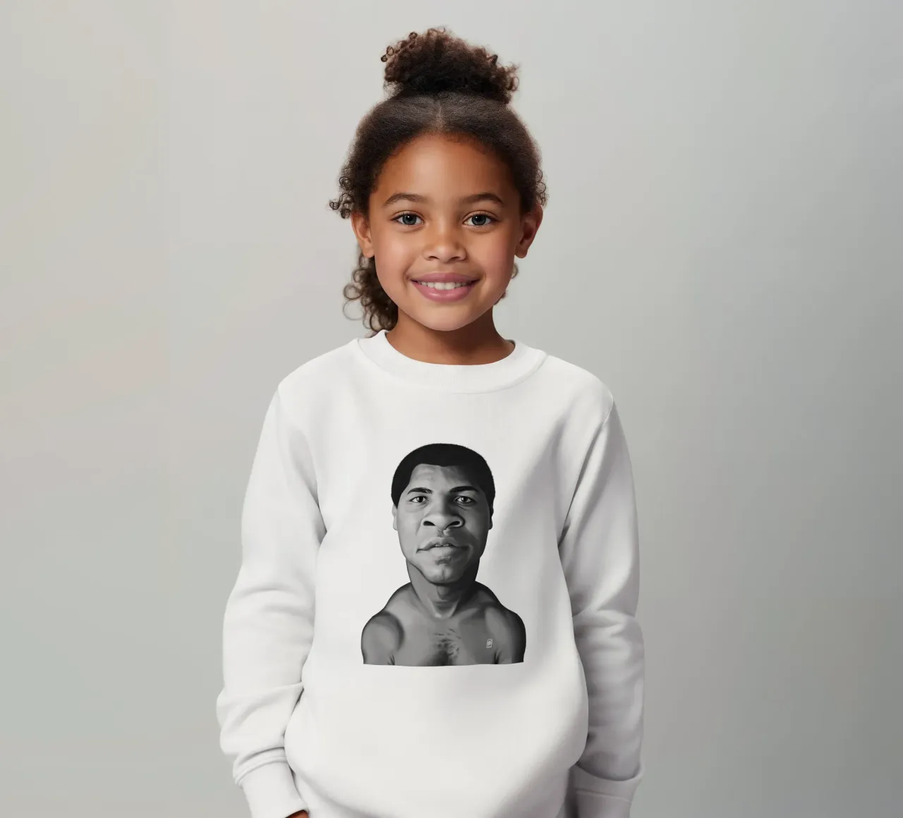 Muhammad Ali felpa bambino da Rob Art | Illustration